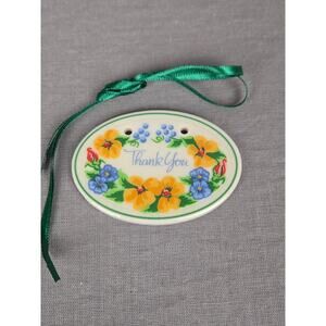 Longaberger Basket Thank You Tie-On ~ Basket Accessory